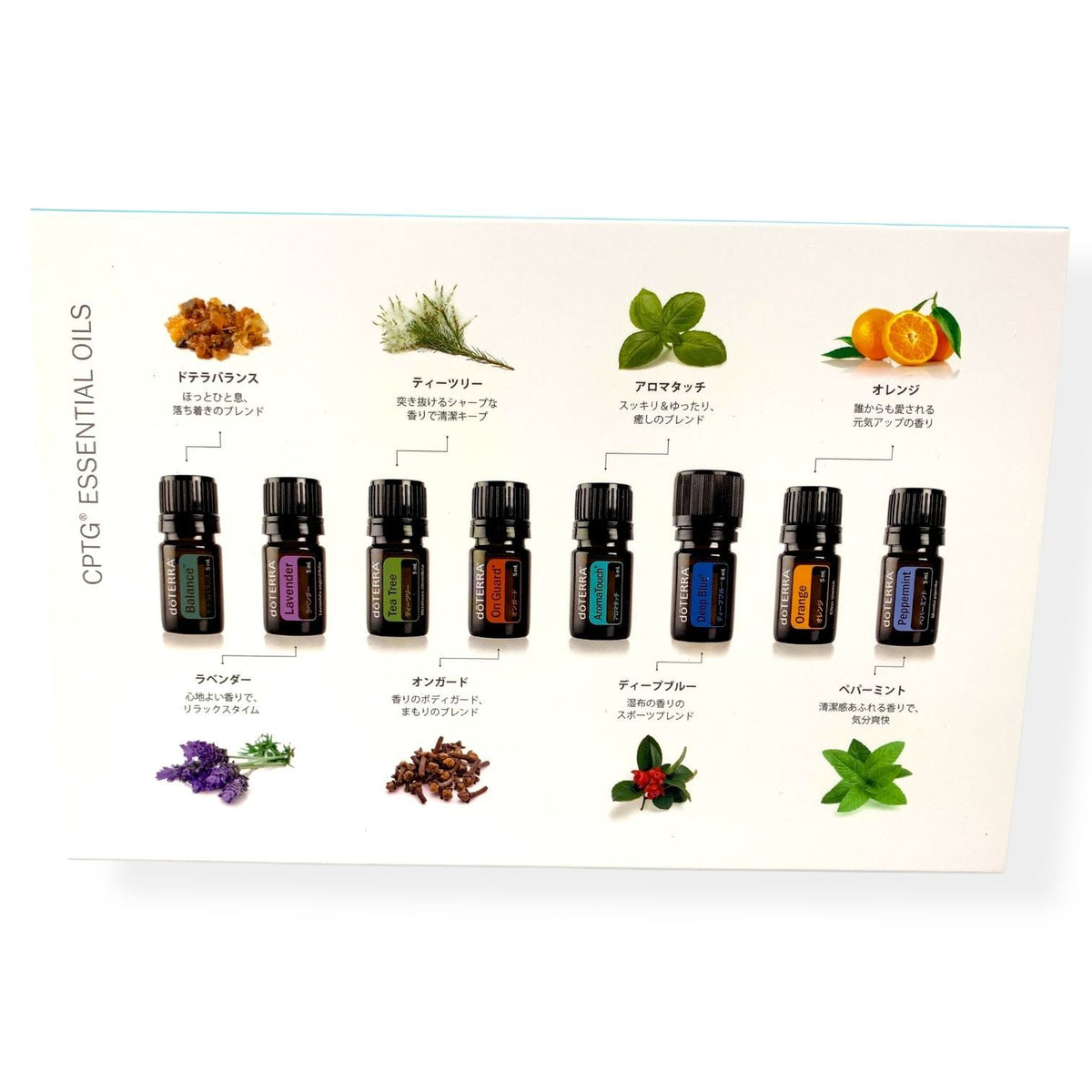 doTERRA (ドテラ) アロマタッチキット (5ml×8本＋ココナッツオイル 115ml)
