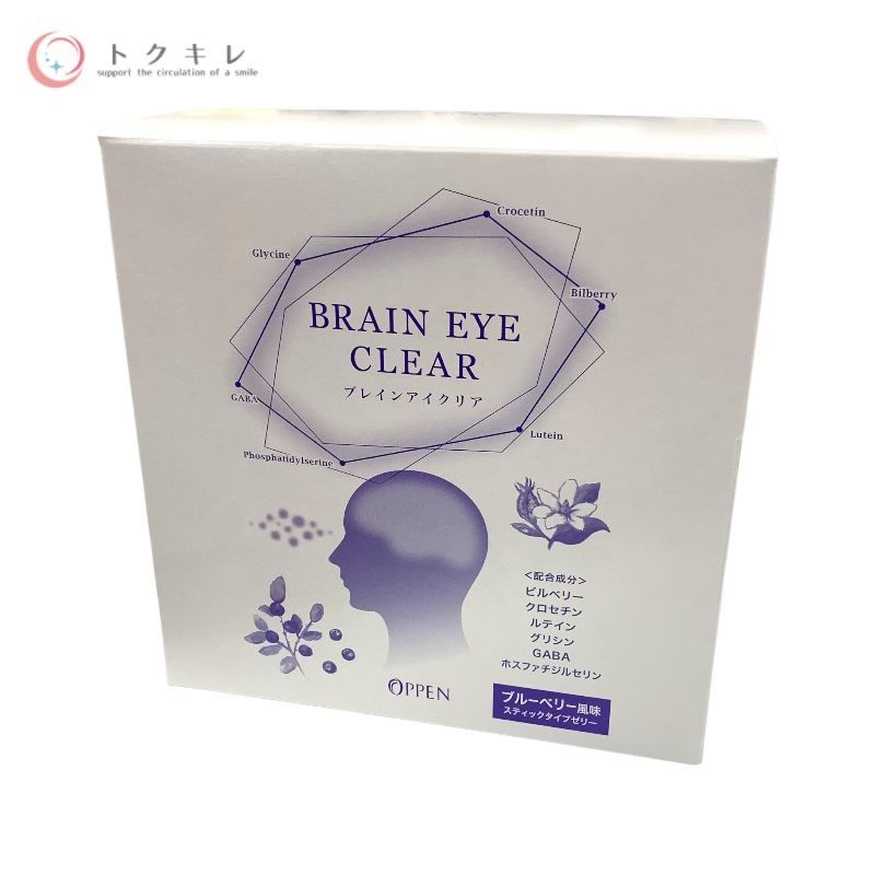 オッペン化粧品​ ブレインアイクリア 10g×30包 ブルーベリー風味 (3箱入り)