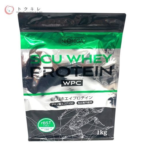 NICHIGA ニチガ SCU ホエイプロテイン WPC 1kg 3袋セット