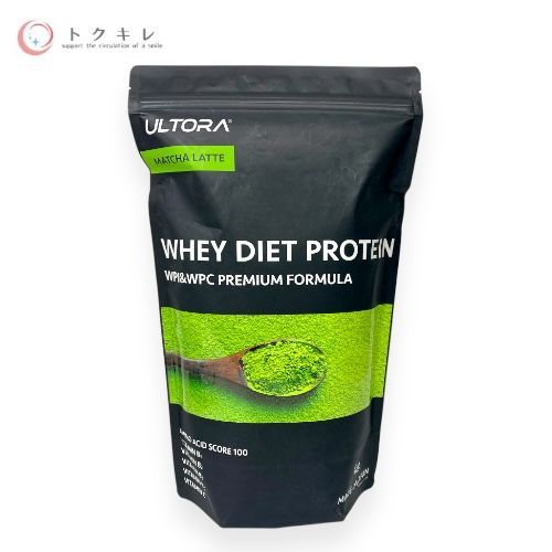 ULTORA (ウルトラ) ホエイダイエット プロテインプレミアム 抹茶ラテ風味 1000g