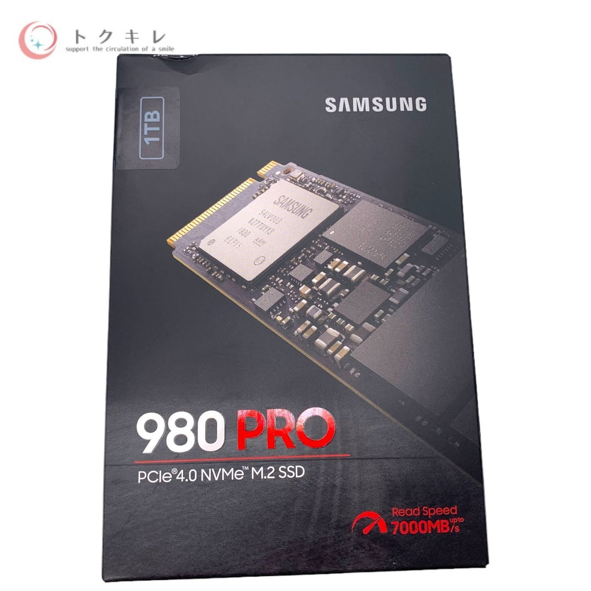 SAMSUNG (サムスン) SSD 980 PRO 1TB PCle 4.0 NVMe M.2 SSD (MZ-V8P1T0B/EC)