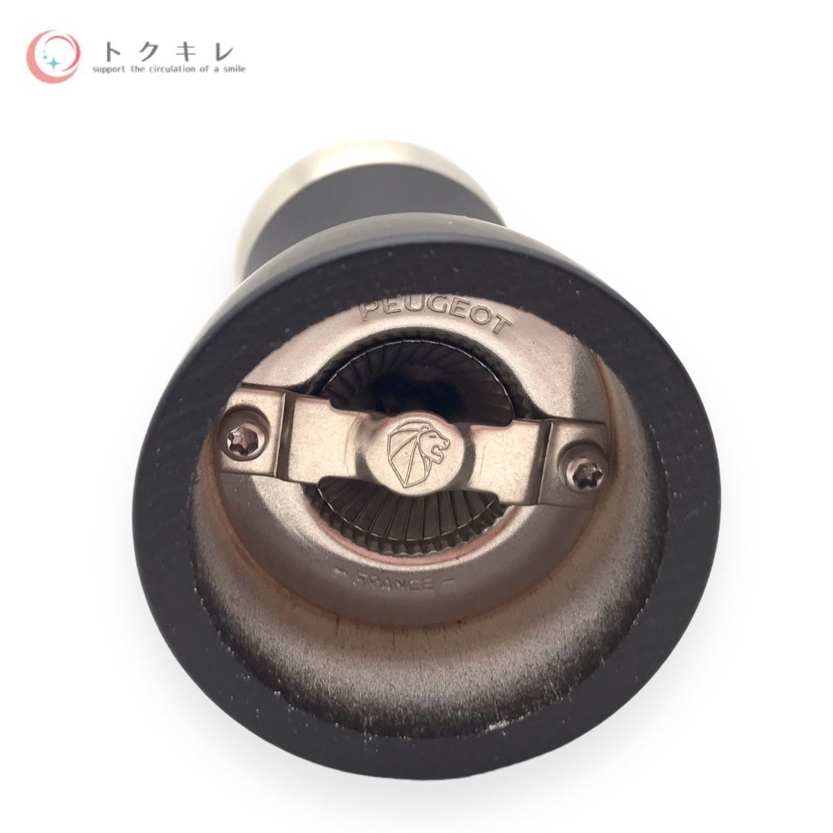 プジョー PEUGEOT ソルトミル 塩 粗さ調節 容量30g・12cm 手動 岩塩 フランス製 フィジー 黒マット 21290
