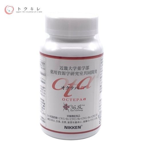 NIKKEN オクテパα 180粒 ペリーラオイル・紅蔘加工食品