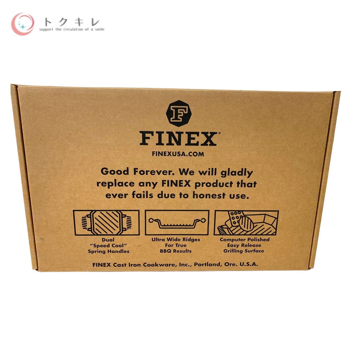 FINEX フィネックス 両手グリルパン 12インチ (蓋無)