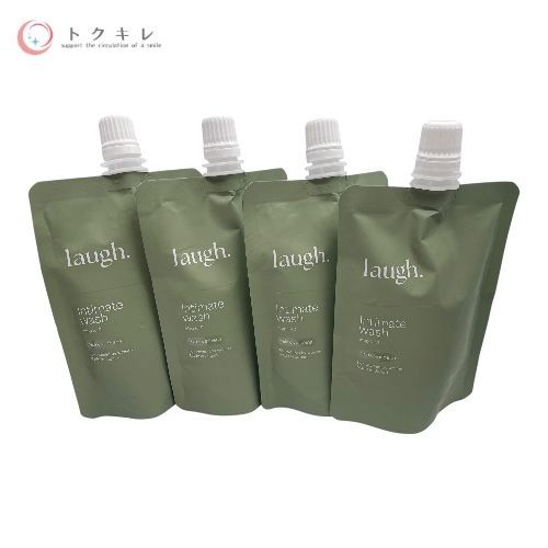ラフドット（laugh.） インティメイトウォッシュ 100mL 詰め替え × 4点 12点セット
