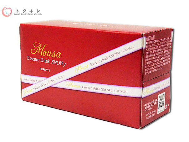 フォーデイズ ムーサ エッセンス ドリンク スノーウィ 50ml×10本入 【 FORDAYS Mousa Essence Drink SNOWy 】