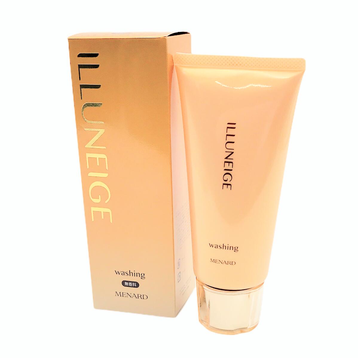メナード イルネージュ ウオッシングC (無香料) 130g 【 Menard Illuneige Washing C Fragrance-free 】